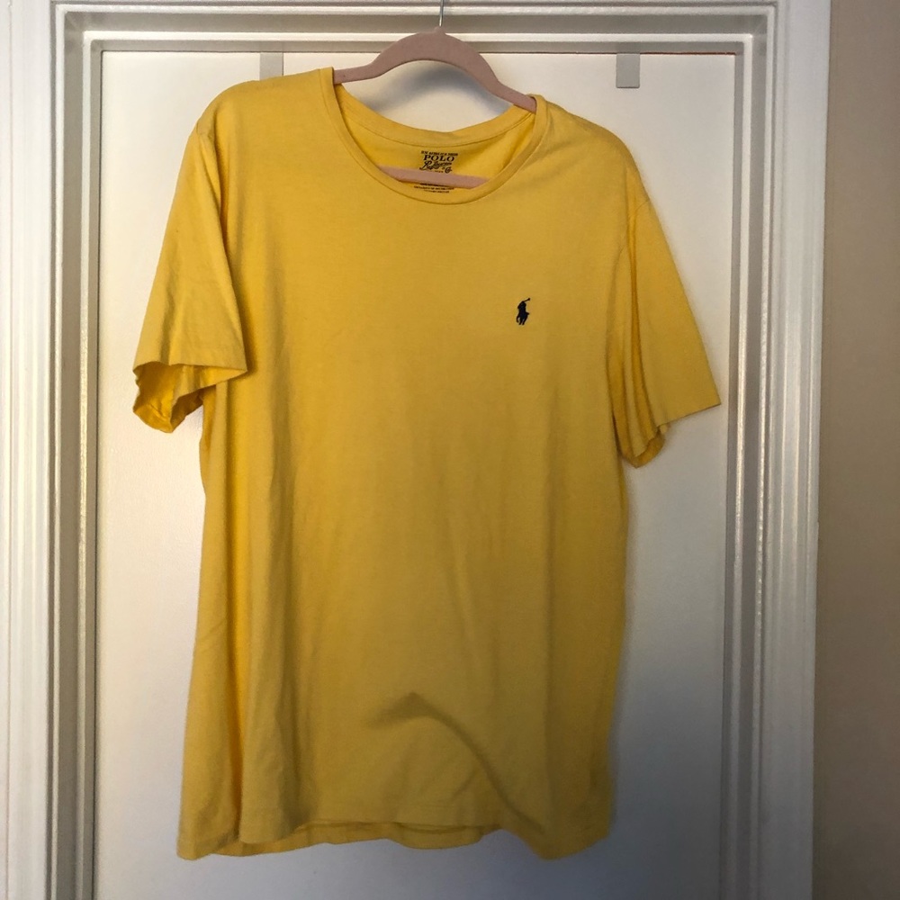 Yellow Polo by Ralph Lauren Tee